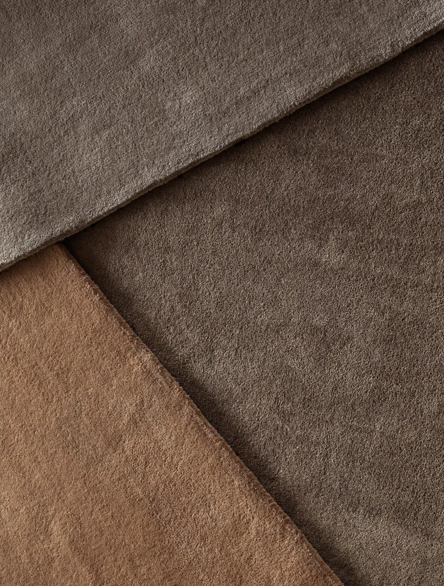 Earth Handtuft Tæppe, Taupe fra Massimo