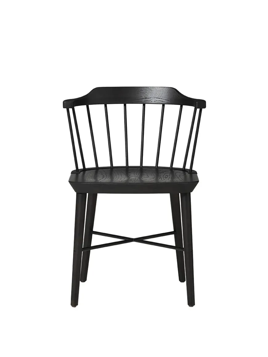 Exchange Dining Chair, black oak fra Stellar Works