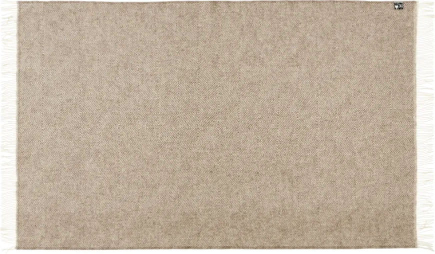 Fanø Plaid, ash brown fra Silkeborg Uldspinderi