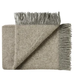 Fanø Plaid, ash brown fra Silkeborg Uldspinderi