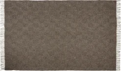 Fanø Plaid, light nordic grey fra Silkeborg Uldspinderi