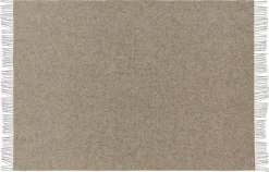 Fanø Plaid, pebbles beige fra Silkeborg Uldspinderi