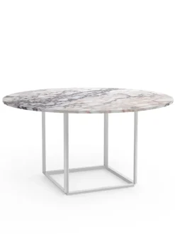 Florence spisebord Ø145, black marquina fra New Works