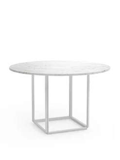 Florence spisebord Ø120, gris du marais fra New Works