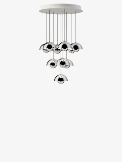 Flowerpot Chandelier VP10, 31 pendants fra &Tradition