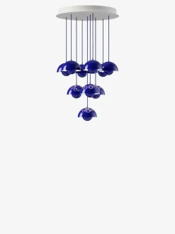 Flowerpot Chandelier VP10, 31 pendants fra &Tradition
