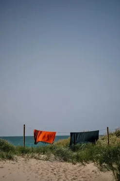 Franja Plaid, green/black fra Silkeborg Uldspinderi