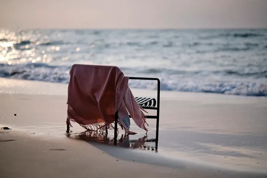 Franja Plaid, green/black fra Silkeborg Uldspinderi