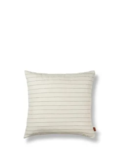 Grand Cushion, offwhite/chocolate fra Ferm Living