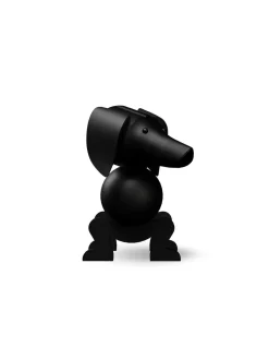 Gravhund mørkbejdset, mellem af Kay Bojesen