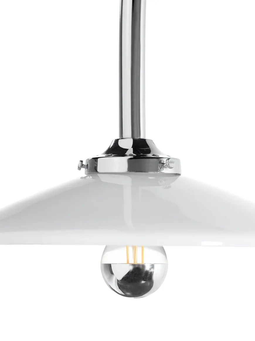 Hanging Lamp No. 3, Chromed Steel fra Valerie Objects
