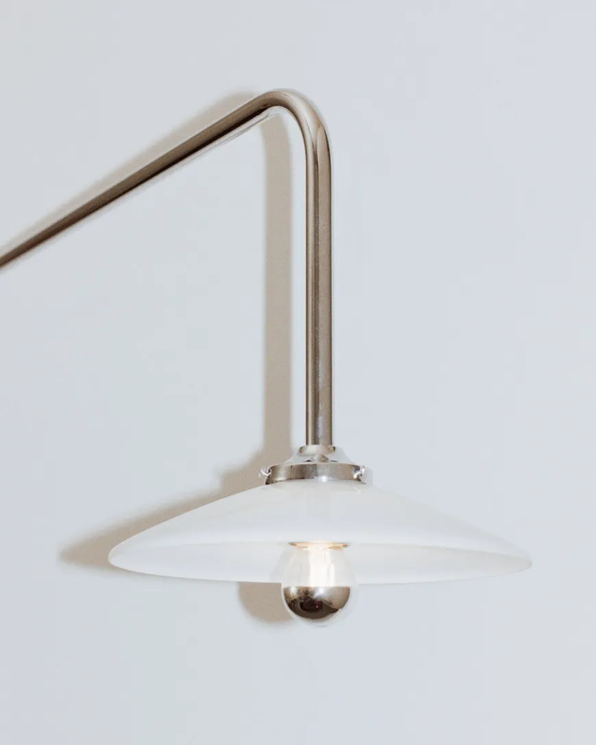 Hanging Lamp No. 5, Chromed Steel fra Valerie Objects