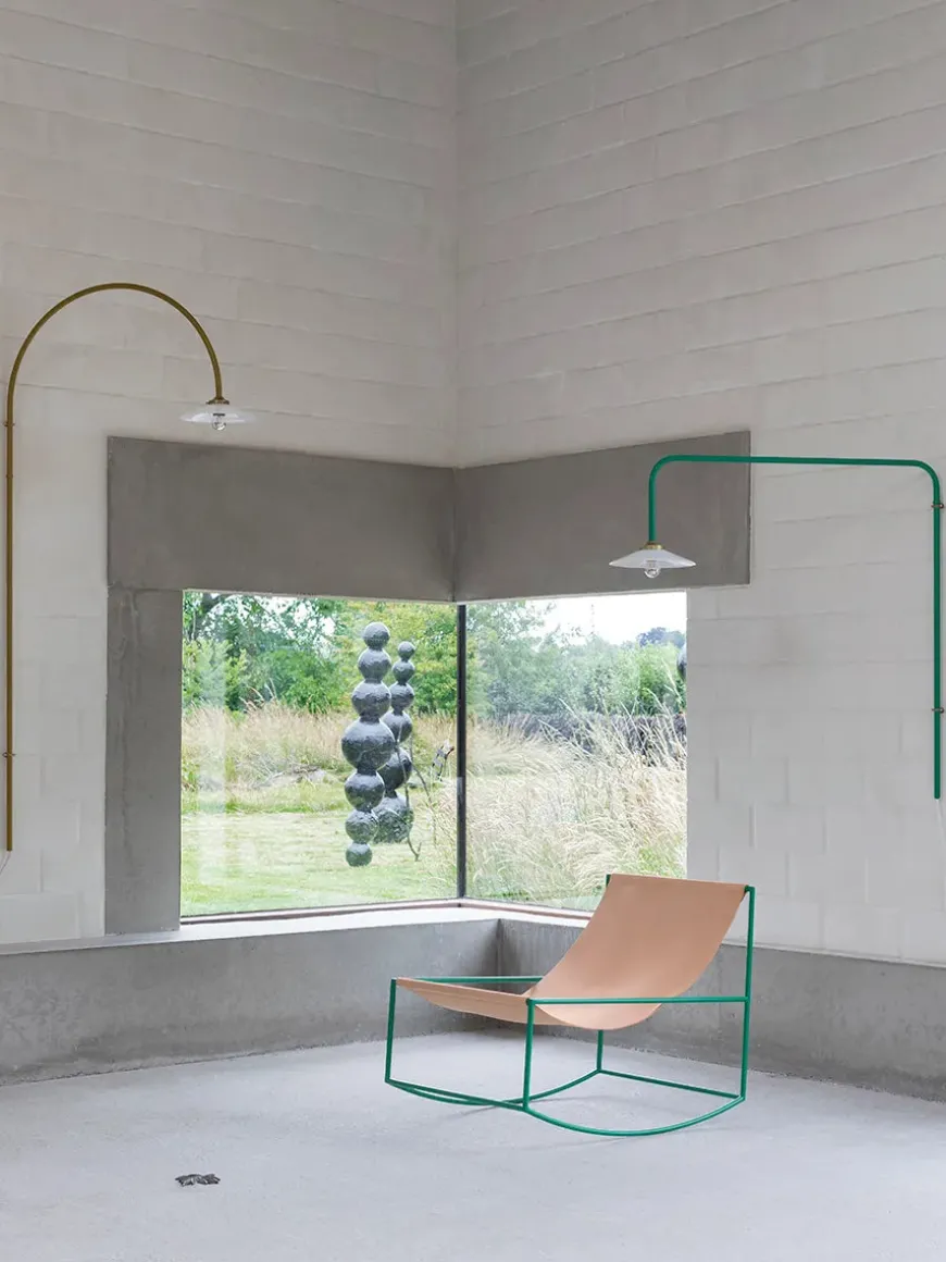 Hanging Lamp No. 5, Chromed Steel fra Valerie Objects