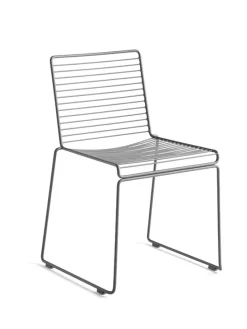Hee Dining Chair, hot galvanised fra Hay