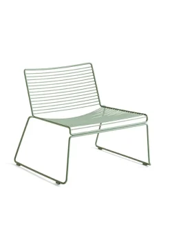 Hee Lounge Chair, hot galvanised fra Hay