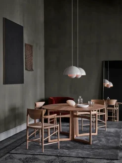 HM3 Drawn spisebordsstol af Hvidt & Mølgaard