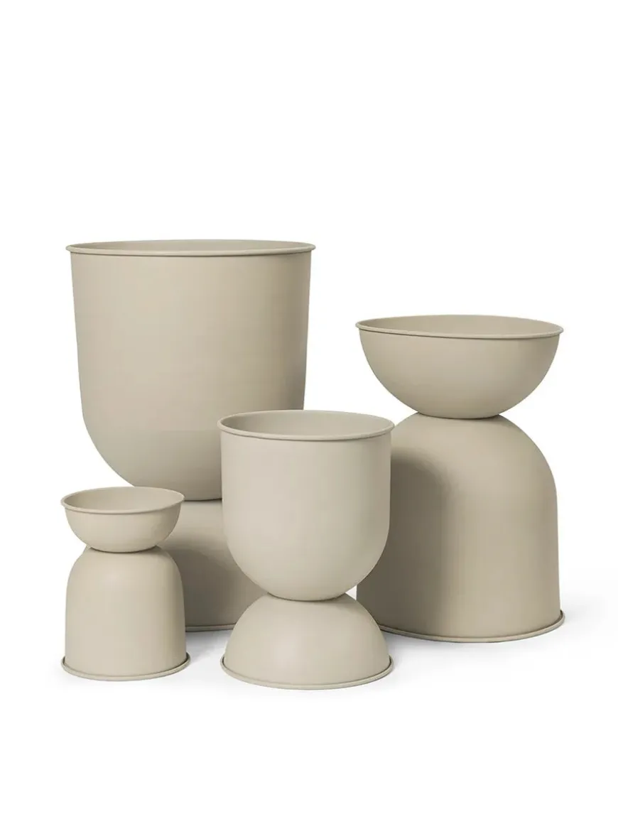 Hourglass Pot, sort fra Ferm Living