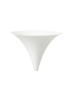 Hvid Baldakin til PH Louvre, Centrum og Koglen fra Louis Poulsen