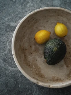 Hyben Skål, travertin fra Wabi Sabi Nordic