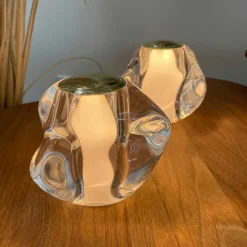 ICE BALL Portable Bordlampe, guld fra Loom Design