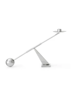 Interconnect Candle Holder - small, stainless steel fra Audo Copenhagen