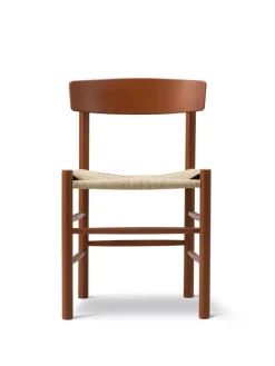 J39 Folkestolen, heritage red af Børge Mogensen