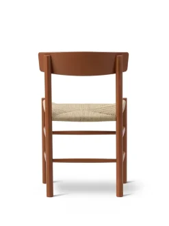 J39 Folkestolen, heritage red af Børge Mogensen