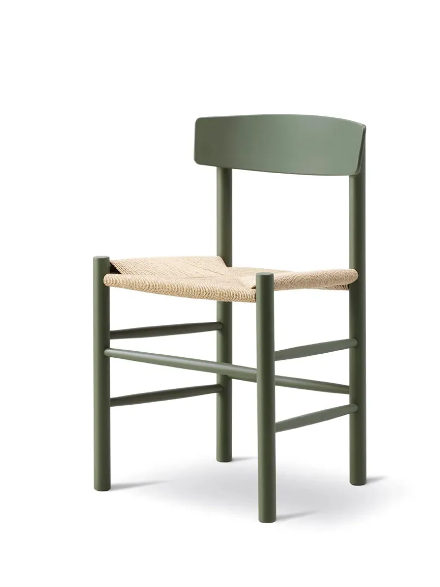 J39 Folkestolen, heritage red af Børge Mogensen