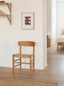 J39 Folkestolen, heritage red af Børge Mogensen