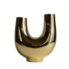 Kazumi StudioVase, gold fra Hein