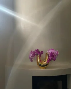 Kazumi Vase, silver fra Hein Studio