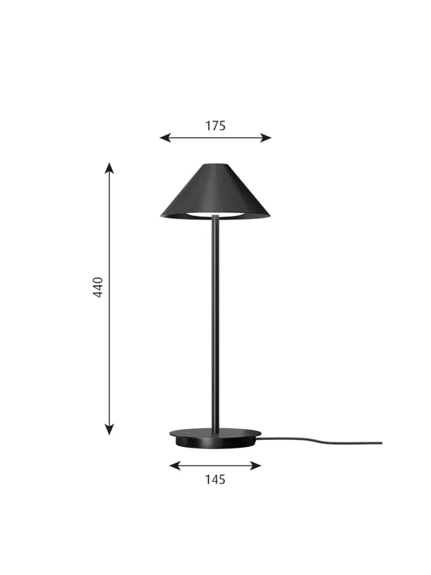 Keglen Bordlampe fra Louis Poulsen