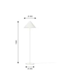 Keglen Gulvlampe fra Louis Poulsen