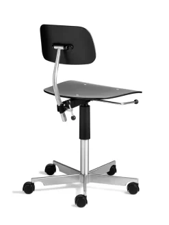 Kevi 2533 Kontorstol, Black fra Montana