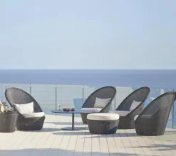 Kingston Solstol med hjul fra Cane-line