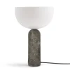 Kizu Bordlampe Large, Grey Marble fra New Works