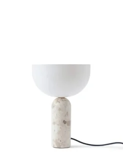 Kizu Bordlampe Small, Grey Marble fra New Works