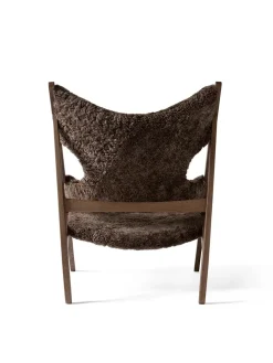 Knitting Lounge Chair, Sheepskin fra Audo Copenhagen