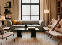 Knitting Lounge Chair, Sheepskin fra Audo Copenhagen