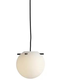Koi Pendel, white/black Ø19 fra Frandsen