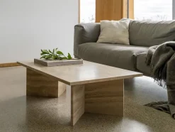 Konkylie Sofabord, marrone fra Wabi Sabi Nordic