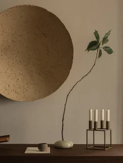 Kubus 4 Lysestage, zink fra Audo Copenhagen