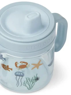 Kylo Tritan Sippy Cup 280 ml, sea creature/sandy fra Liewood
