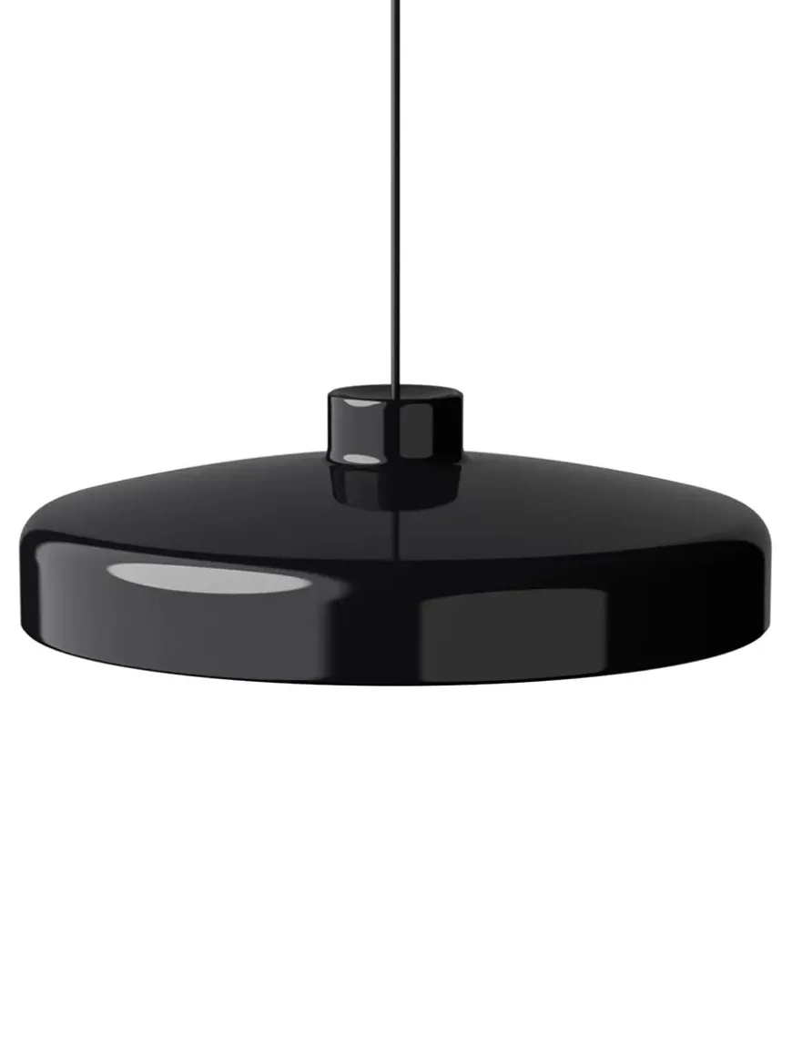 Lacquer pendant large, grey fra Nine