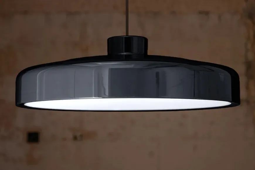 Lacquer pendant large, grey fra Nine