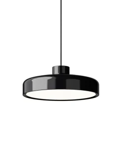 Lacquer pendant medium, grey fra Nine