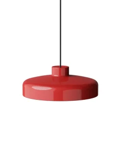 Lacquer pendant medium, red fra Nine