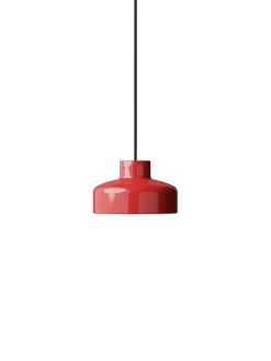 Lacquer pendant small, red fra Nine