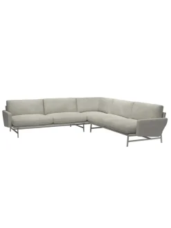 Lissoni PL115 Hjørnesofa, Clay 012 fra Fritz Hansen