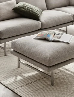 Lissoni PL117S Hjørnesofa, Clay 012 fra Fritz Hansen